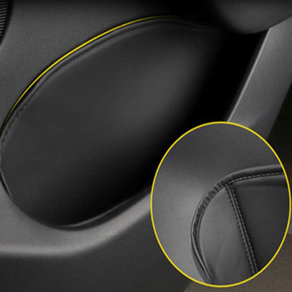 Leather Door Side Storage Bag Tray Organizer for Tesla Model Y