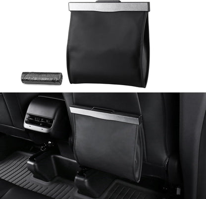 Back Seat Garbage Bin for Tesla Model Y/3/S/X Cybertruck Trash Can