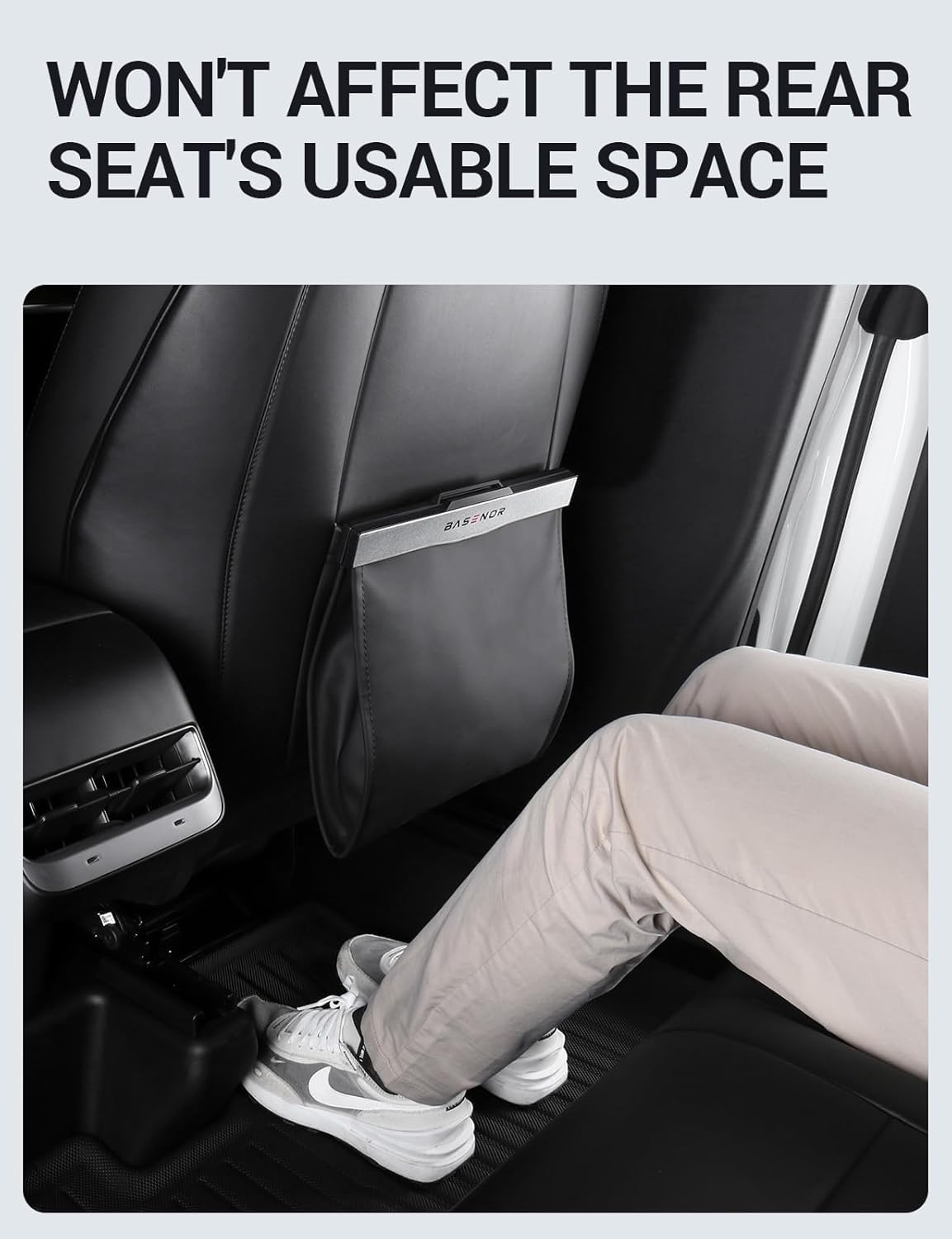Back Seat Garbage Bin for Tesla Model Y/3/S/X Cybertruck Trash Can