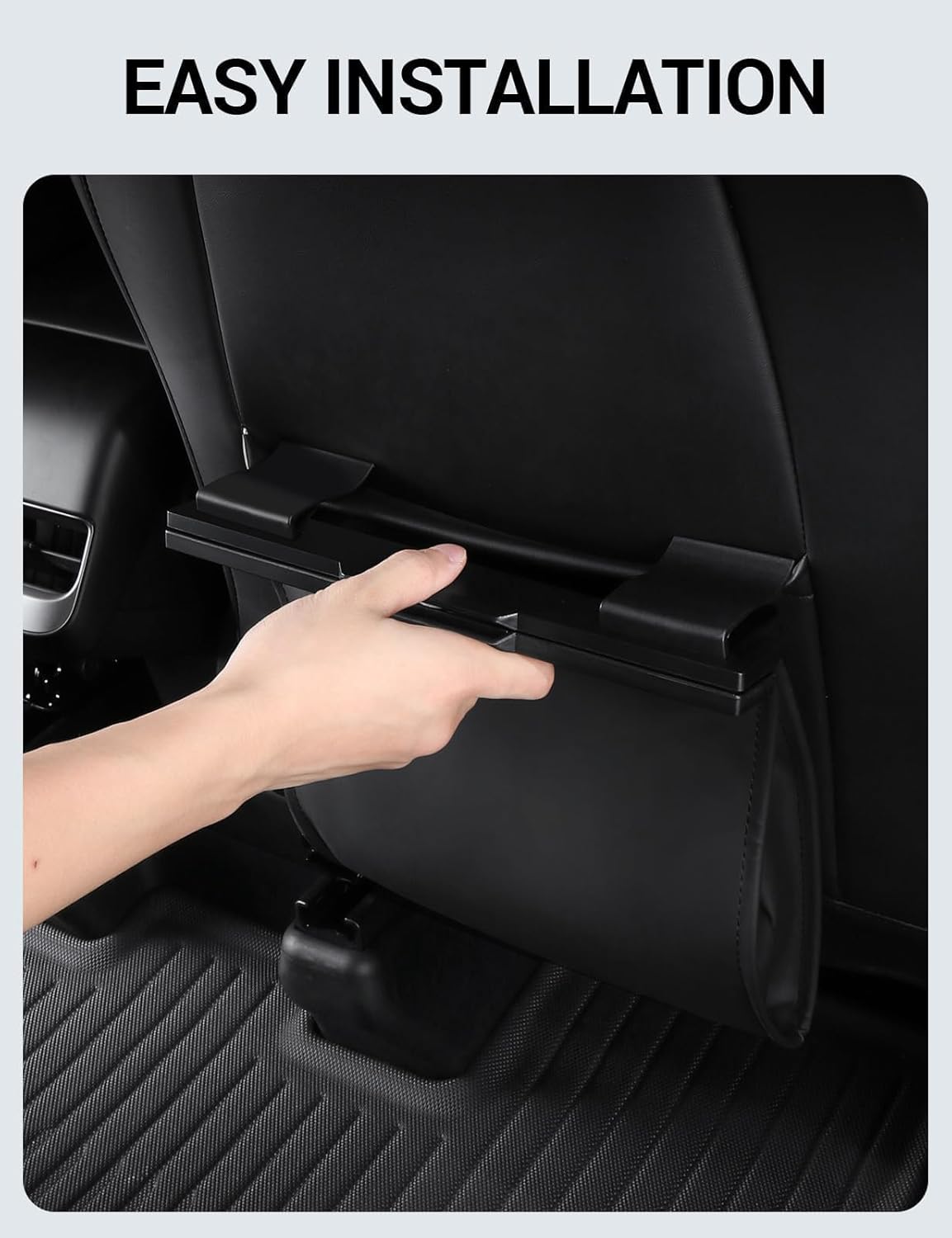 Back Seat Garbage Bin for Tesla Model Y/3/S/X Cybertruck Trash Can