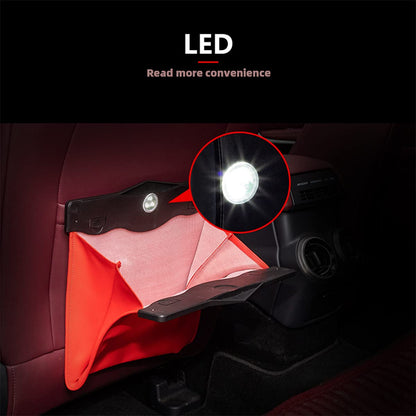Model 3/Y/X/S LED Car Garbage Bag Passenger Side Trash Can