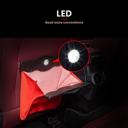 Model 3/Y/X/S LED Car Garbage Bag Passenger Side Trash Can