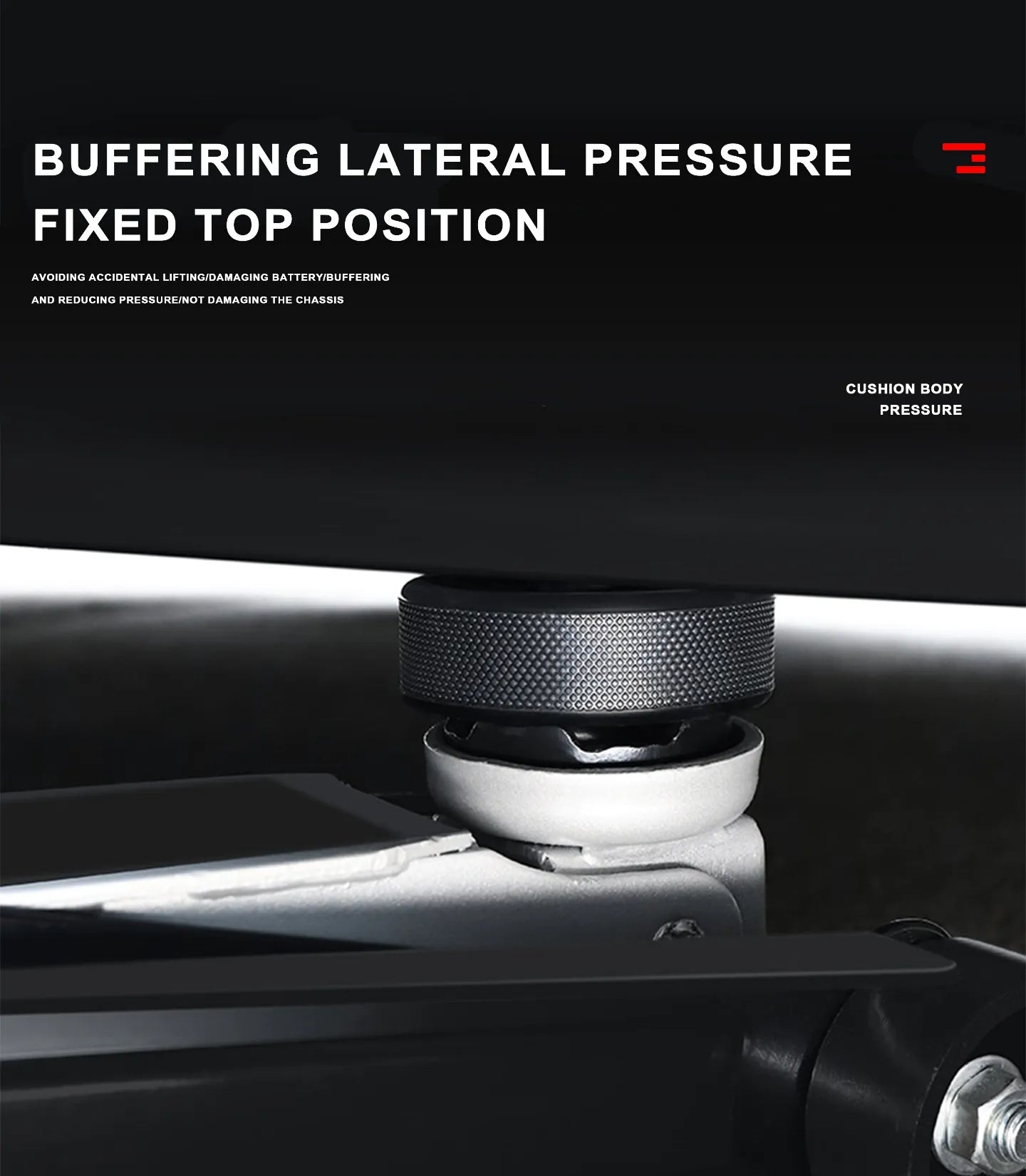 Lifting Jack Adapter Pad Pucks Case (Set of 4)For Tesla Model S/X/3/Y