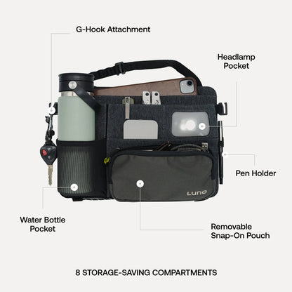 Seatback Organizer Road Trip Camping Bags for Tesla and SUV EV Cars