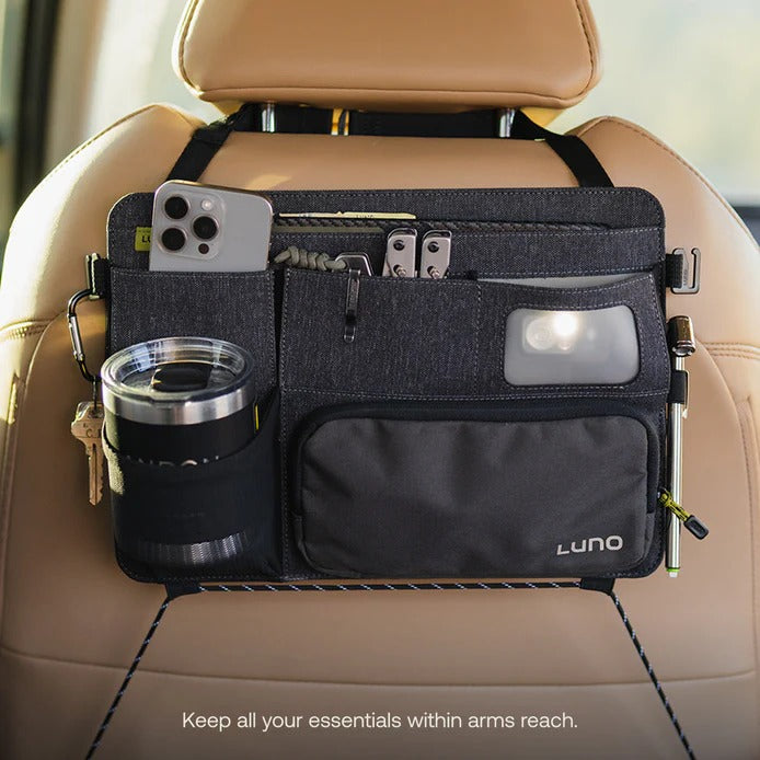 Seatback Organizer Road Trip Camping Bags for Tesla and SUV EV Cars