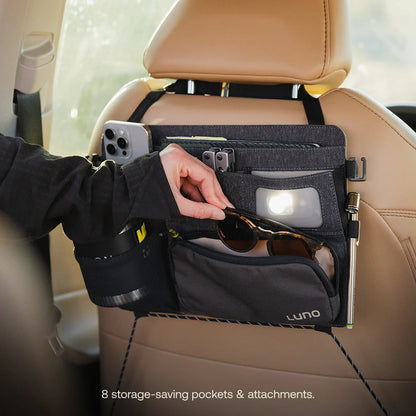 Seatback Organizer Road Trip Camping Bags for Tesla and SUV EV Cars