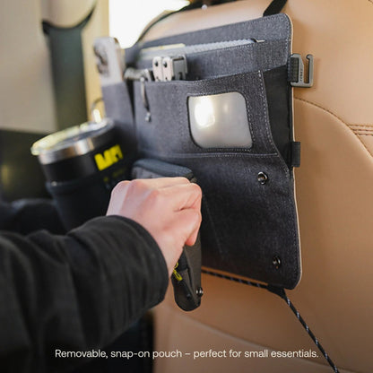 Seatback Organizer Road Trip Camping Bags for Tesla and SUV EV Cars