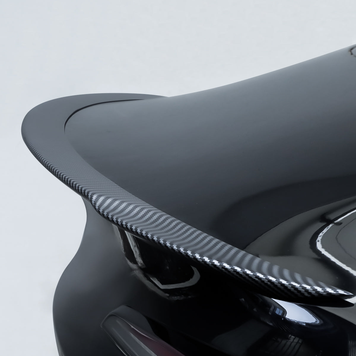 2024 Model 3 Highland OEM Performance Style Spoiler (Carbon Fiber Pattern ABS) for Tesla Model 3 Highland 2024+ Matte Carbon Fiber