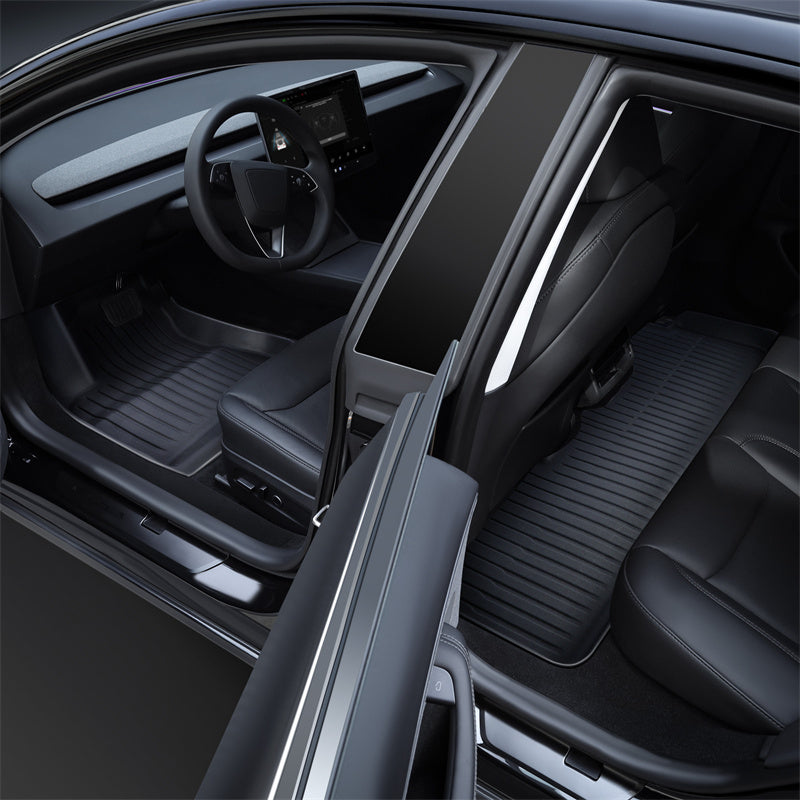 All Weather TPE Interior Floor Mats Cargo Liners Set for Tesla 2024+ Model 3 Highland