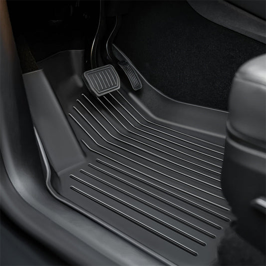All Weather TPE Interior Floor Mats Cargo Liners Set for 2021-2023 Tesla Model 3