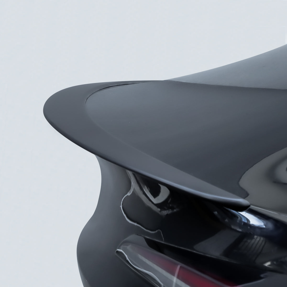 Performance Spoiler For Tesla 2024 Model 3 Highland Matte Black
