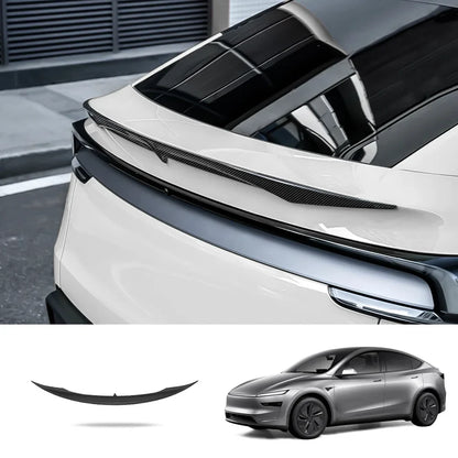 MC-Style High-Performance Spoiler for Tesla Model Y Juniper 2025+ Carbon Fiber Texture