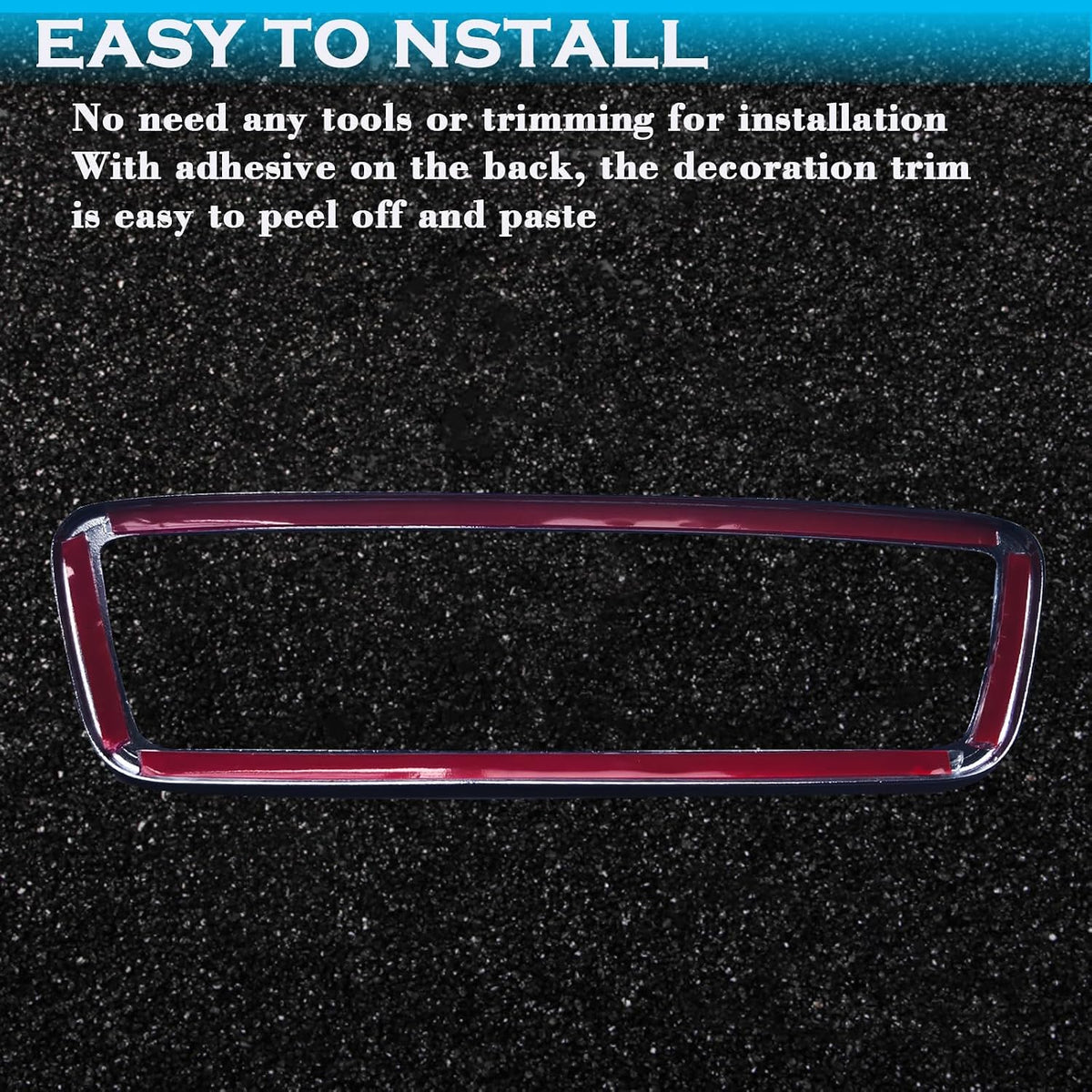 Crystal Bling Interior Rearview Mirror Frame for Tesla Model Y Juniper & Model 3 Highland