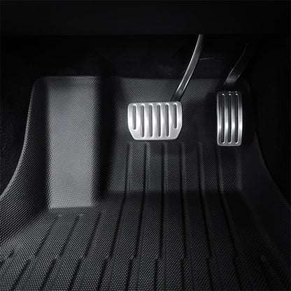 All Weather TPE Interior Floor Mats Cargo Liners Set for Tesla 2022-2024 Model S