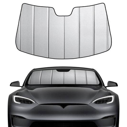 Thickened Foldable Windshield Sunshade Sun Visor for Tesla Model S Model S
