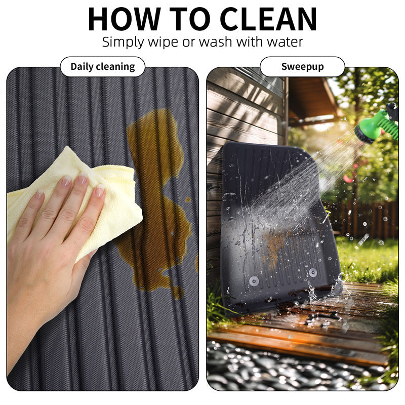 All Weather TPE Interior Floor Mats Cargo Liners Set for Tesla 2021-2024 Model X