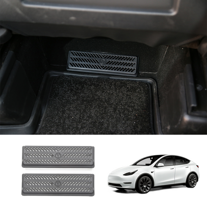 Model 3/Y Under Front Seat Air Vent Covers (1 Pair) for Tesla(2017-2023) Model Y (21-24) Stripes
