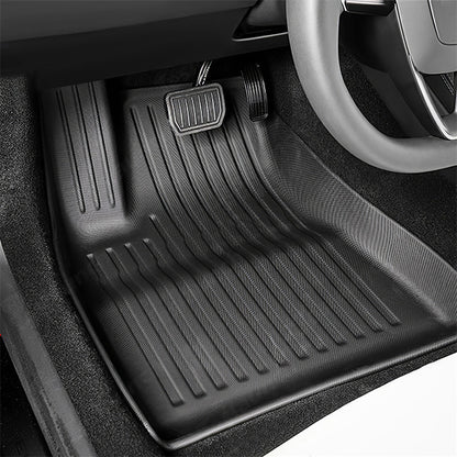 All Weather TPE Interior Floor Mats Cargo Liners Set for Tesla 2021-2024 Model Y