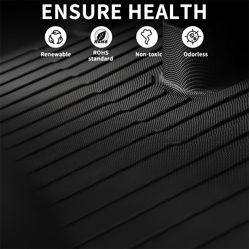 All Weather TPE Interior Floor Mats Cargo Liners Set for Tesla 2021-2024 Model Y