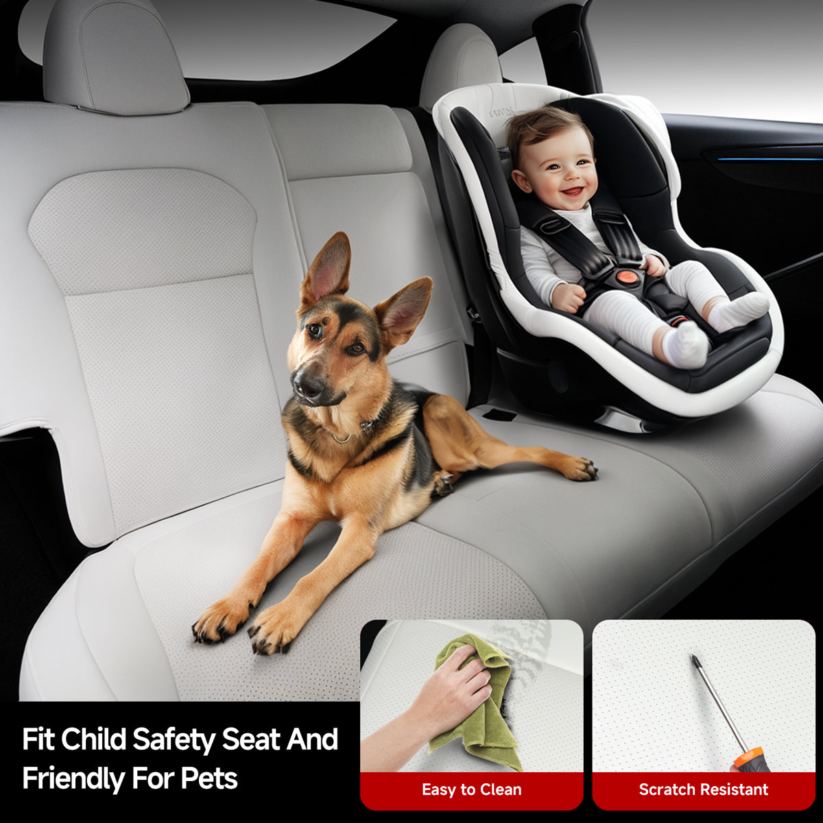 All-Inclusive Seat Cover for New Tesla Model Y Juniper 2025+