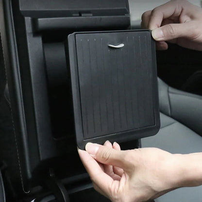 Magnetic Armrest Hidden Storage Organizer Box for Tesla Model 3/Y