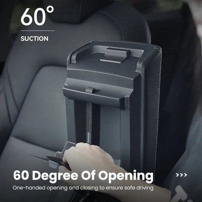 Magnetic Armrest Hidden Storage Organizer Box for Tesla Model 3/Y