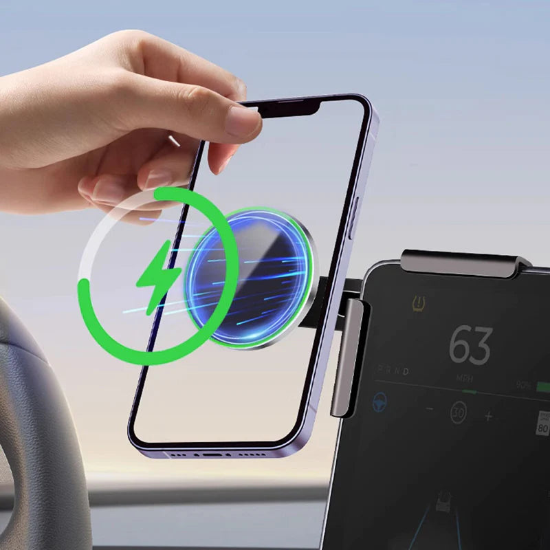 Magnetic Levitation Phone Holder For Tesla Model Y/3