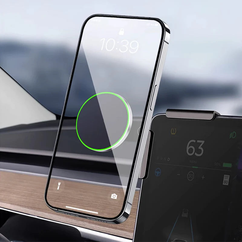 Magnetic Levitation Phone Holder For Tesla Model Y/3