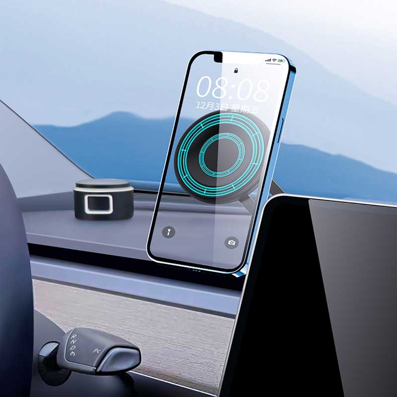 Magnetic Phone Holder Phone Mount For Tesla Model Y Model 3