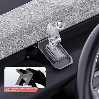 Magnetic Silicone Phone Holder for Tesla Model Y Juniper 2025+ / Model 3 Highland 2024+