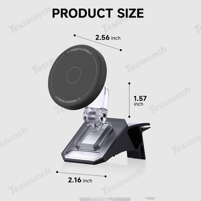 Magnetic Silicone Phone Holder for Tesla Model Y Juniper 2025+ / Model 3 Highland 2024+