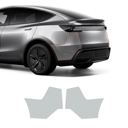 Matte TPU Full Car Paint Protection Film (PPF) for Tesla Model Y Juniper 2025+ Buy in separate Rear Bumper (2 pcs)
