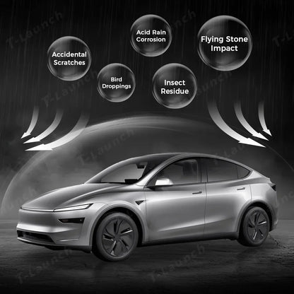 Matte TPU Full Car Paint Protection Film (PPF) for Tesla Model Y Juniper 2025+