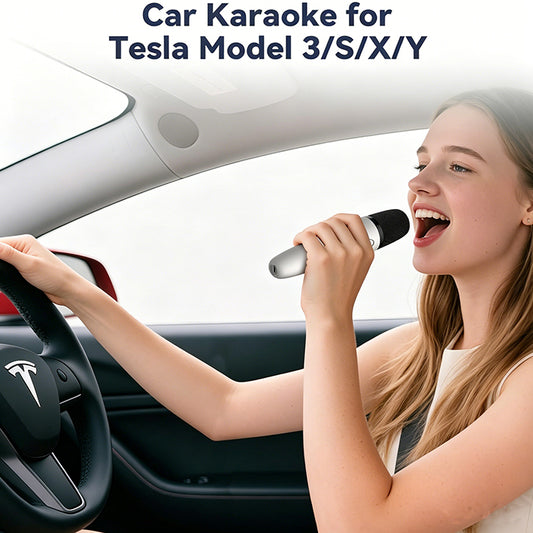 Karaoke Microphone for Tesla Model Y/3/S/X Cybertruck