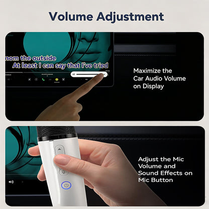 Karaoke Microphone for Tesla Model Y/3/S/X Cybertruck