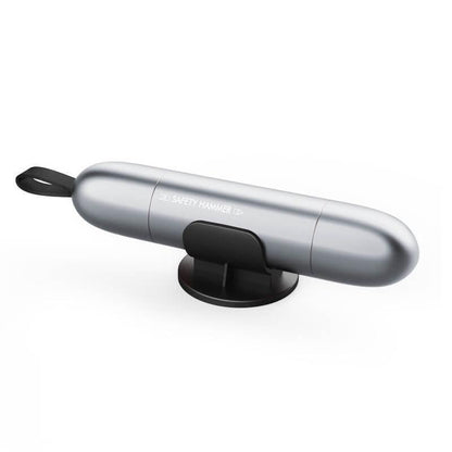 Mini Emergency Car Hammer Window Breaker for Tesla Accessories - All Models Silver