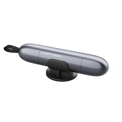 Mini Emergency Car Hammer Window Breaker for Tesla Accessories - All Models Grey