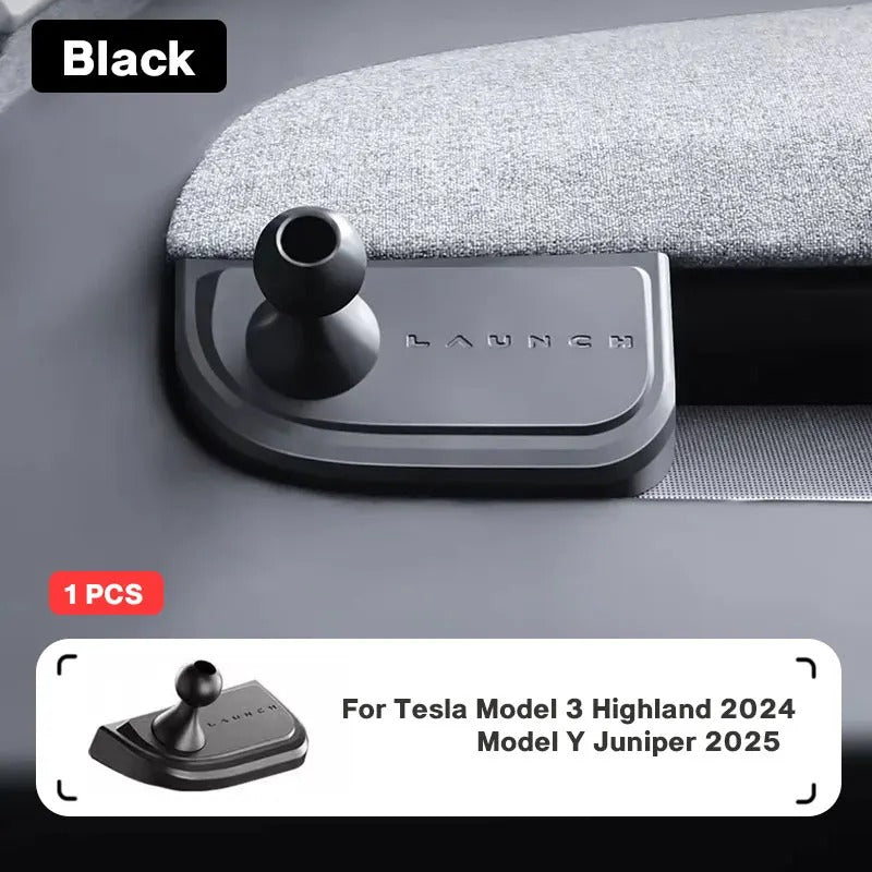 360° Adjustable Magnetic Phone Mount for Tesla Model Y Juniper 2025+ / Model 3 Highland 2024+