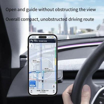 360° Adjustable Magnetic Phone Mount for Tesla Model Y Juniper 2025+ / Model 3 Highland 2024+