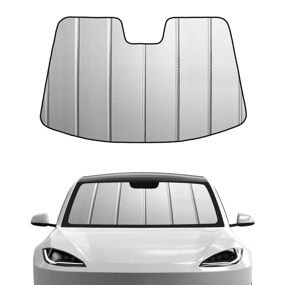 Thickened Foldable Windshield Sunshade Sun Visor for Tesla Model 3/Y/S/X Model 3 2018-2026