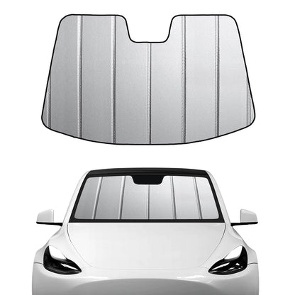 Thickened Foldable Windshield Sunshade Sun Visor for Tesla Model 3/Y Model Y