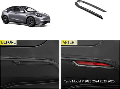 Rear Fog Lights Lamps Cover For Model 3/Y