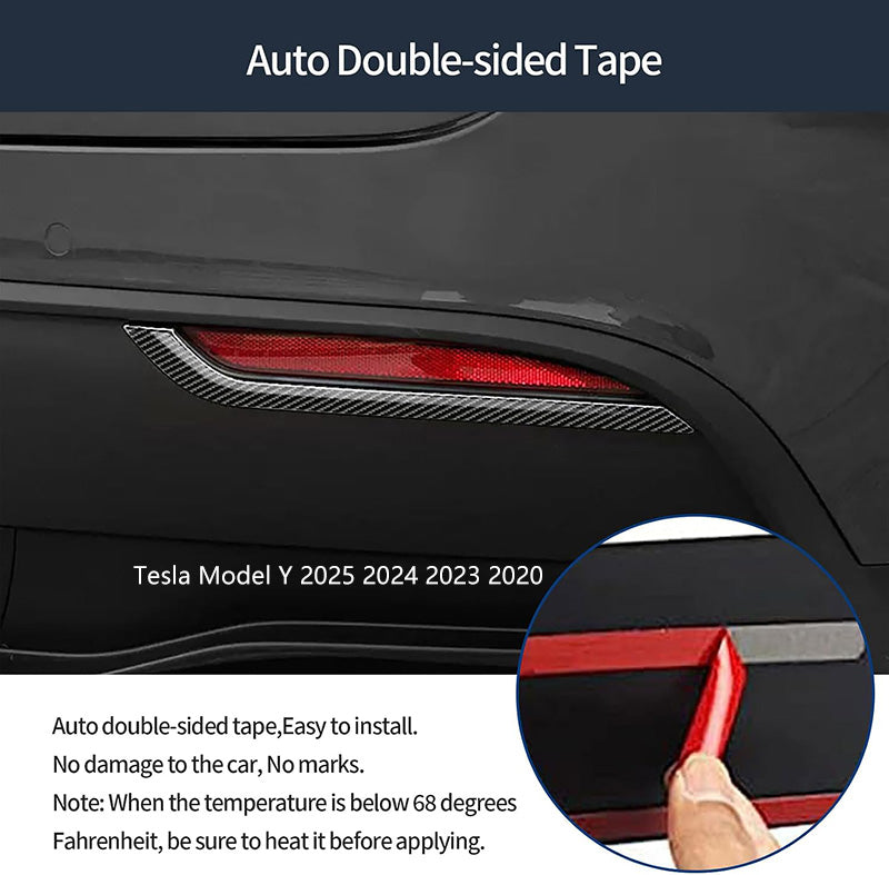 Rear Fog Lights Lamps Cover For Model 3/Y