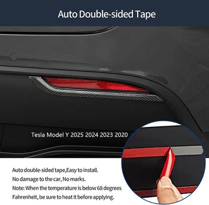 Rear Fog Lights Lamps Cover For Model 3/Y