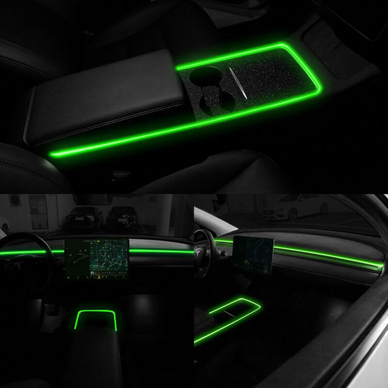 Multi-color LED Ambient Light for Tesla Model 3/Y