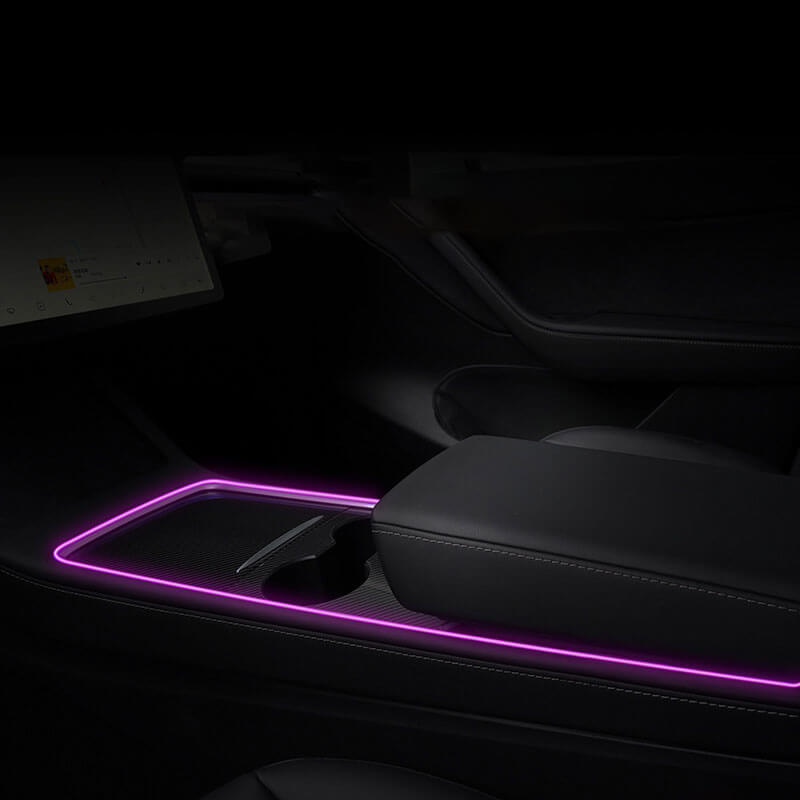 Multi-color LED Ambient Light for Tesla Model 3/Y