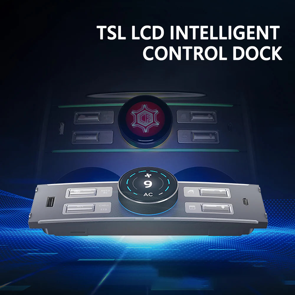 Multifunctional Physical Knob Controller, LCD intelligent control, AC & Passenger Seat Control For Tesla Model 3/Y Model 3 New