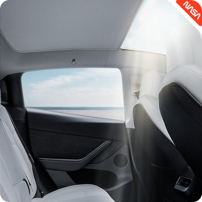 NASA Logo Roof Glass Sunshade For Tesla Model 3 Highland/Y/3