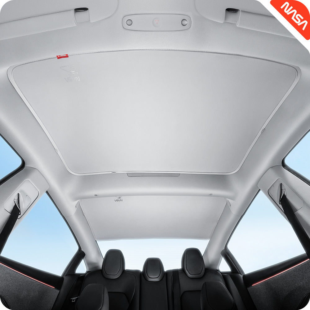 NASA Logo Roof Glass Sunshade For Tesla Model 3 Highland/Y/3