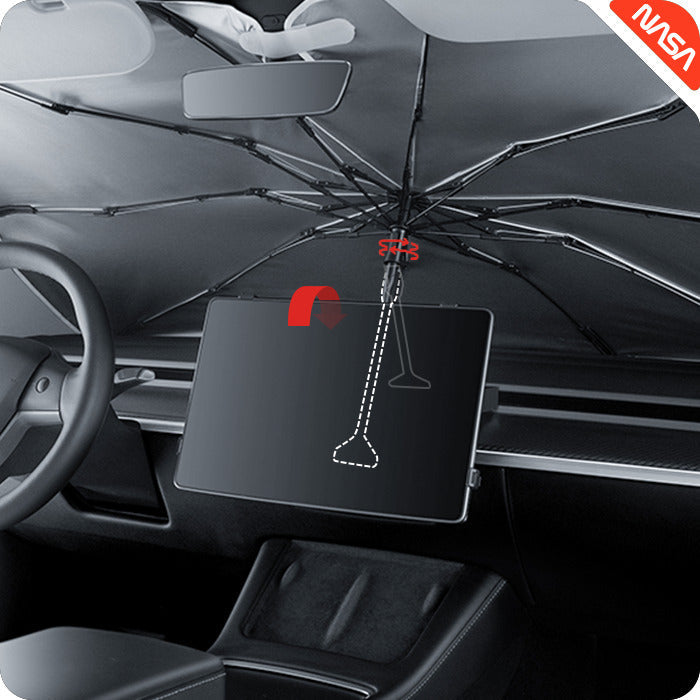 NASA Windshield Sun Shade Umbrella Fits All Cars